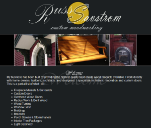 Russ Savstrom Custom Woodworking